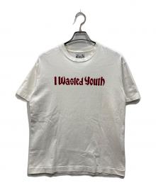 WASTED YOUTH（ウェイステッドユース）の古着「ロゴプリントTシャツ」｜ホワイト
