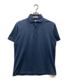 gim（ジム）の古着「American Sea Island Cotton Polo（アメリカン・シーアイランド・コットン・ポロ）」｜ネイビー