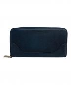 PELLE MORBIDAペッレモルビダ）の古着「BARCA LONG WALLET（バルカ ロングウォレット）」｜ネイビー