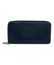 PELLE MORBIDA（ペッレモルビダ）の古着「BARCA LONG WALLET（バルカ ロングウォレット）」｜ネイビー