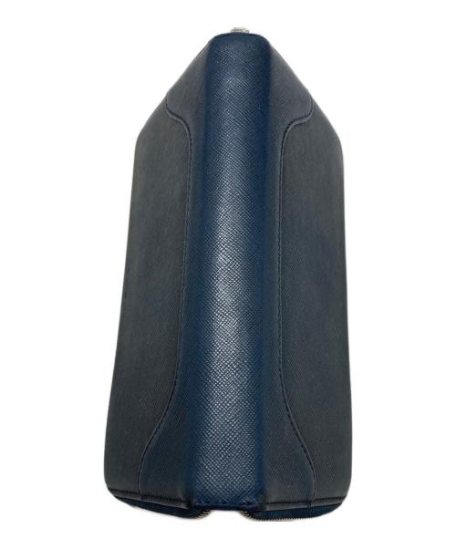 PELLE MORBIDA（ペッレモルビダ）PELLE MORBIDA (ペッレモルビダ) BARCA LONG WALLET（バルカ ロングウォレット） ネイビーの古着・服飾アイテム