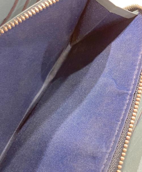 PELLE MORBIDA（ペッレモルビダ）PELLE MORBIDA (ペッレモルビダ) BARCA LONG WALLET（バルカ ロングウォレット） ネイビーの古着・服飾アイテム