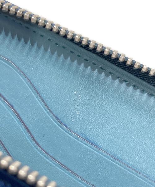 PELLE MORBIDA（ペッレモルビダ）PELLE MORBIDA (ペッレモルビダ) BARCA LONG WALLET（バルカ ロングウォレット） ネイビーの古着・服飾アイテム