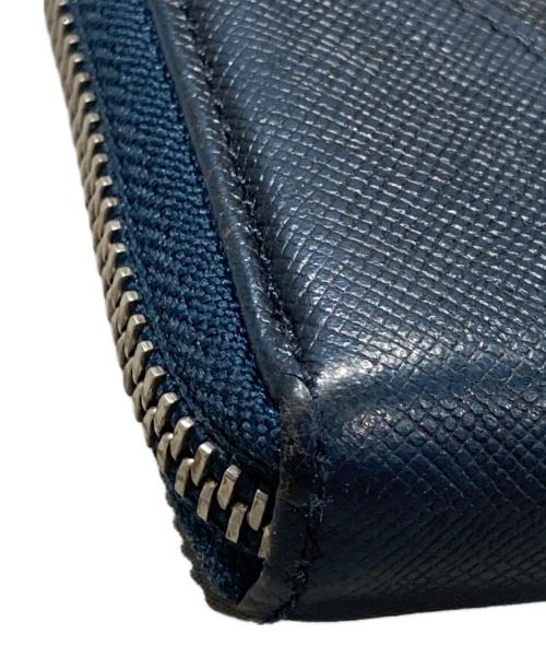PELLE MORBIDA（ペッレモルビダ）PELLE MORBIDA (ペッレモルビダ) BARCA LONG WALLET（バルカ ロングウォレット） ネイビーの古着・服飾アイテム