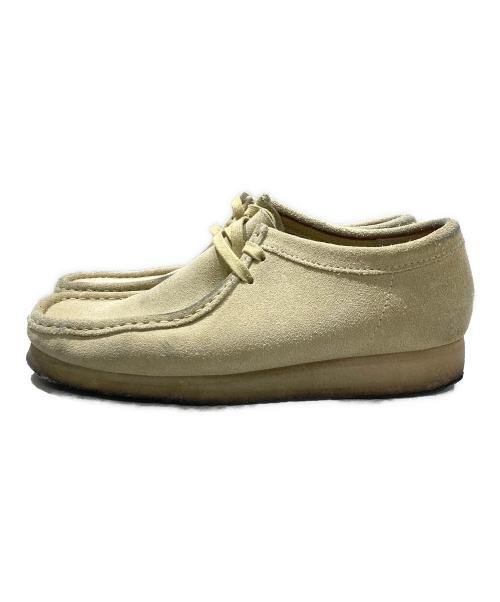 CLARKS ORIGINALS（クラークス オリジナルズ）CLARKS ORIGINALS (クラークス オリジナルズ) ワラビー ベージュ サイズ:25.5の古着・服飾アイテム