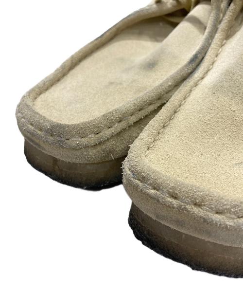 CLARKS ORIGINALS（クラークス オリジナルズ）CLARKS ORIGINALS (クラークス オリジナルズ) ワラビー ベージュ サイズ:25.5の古着・服飾アイテム