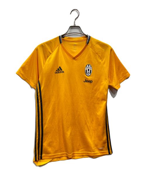 adidas（アディダス）adidas (アディダス) 16-17 ユベントスFC トレーニングシャツ オレンジ サイズ:SIZE Oの古着・服飾アイテム