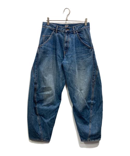 KHOKI（コッキ）KHOKI (コッキ) 3D cutting denim pants インディゴ サイズ:1の古着・服飾アイテム