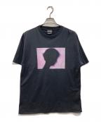 BEAUTY&YOUTHビューティーアンドユース）の古着「Waltz for DobbyプリントTシャツ」｜ブラック