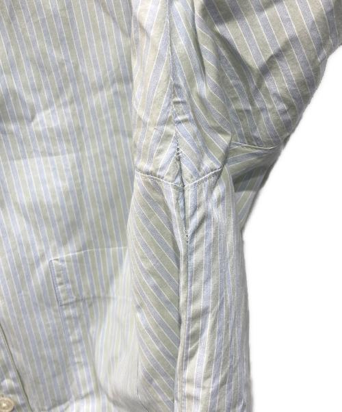 MACKINTOSH PHILOSOPHY GREY LABEL（マッキントッシュ フィロソフィー グレーレーベル）MACKINTOSH PHILOSOPHY GREY LABEL (マッキントッシュ フィロソフィー グレーレーベル) バンドカラーシャツ グリーン サイズ:2の古着・服飾アイテム