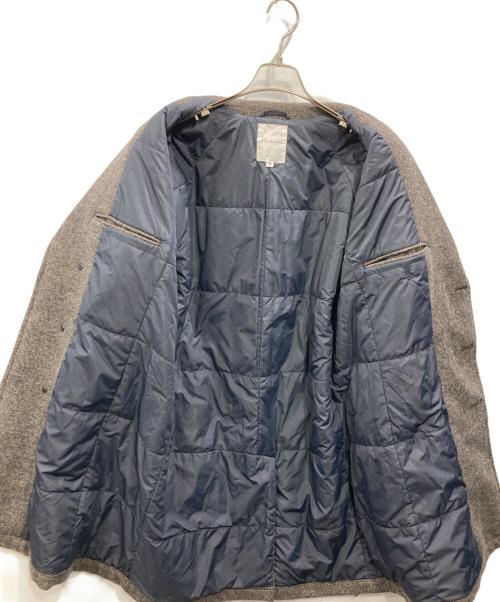 STILL BY HAND（スティルバイハンド）STILL BY HAND (スティルバイハンド) 英国羊毛ツイードコート ブラウン サイズ:SIZE 48の古着・服飾アイテム