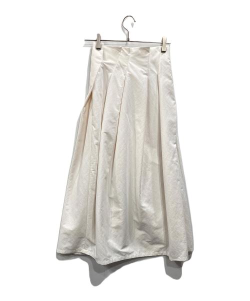 MARW UNITED ARROWS（マルゥ ユナイテッドアローズ）MARW UNITED ARROWS (マルゥ ユナイテッドアローズ) バルーンスカート ホワイト サイズ:34の古着・服飾アイテム