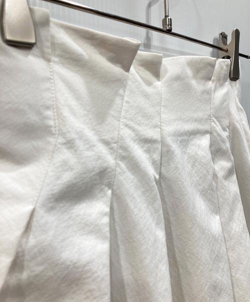 MARW UNITED ARROWS（マルゥ ユナイテッドアローズ）MARW UNITED ARROWS (マルゥ ユナイテッドアローズ) バルーンスカート ホワイト サイズ:34の古着・服飾アイテム