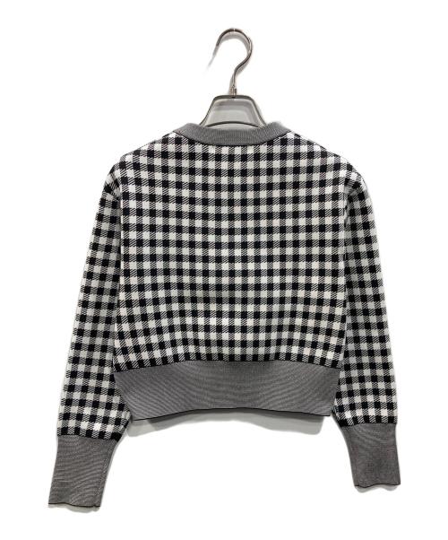 UNTITLED（アンタイトル）UNTITLED (アンタイトル) スポンディッシュ カーディガン グレーの古着・服飾アイテム