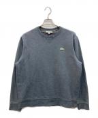 LACOSTE SPORTラコステスポーツ）の古着「ワニパッチ スウェット」｜グレー