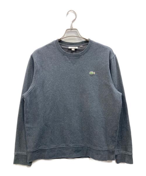 LACOSTE SPORT（ラコステスポーツ）LACOSTE SPORT (ラコステスポーツ) ワニパッチ スウェット グレー サイズ:US　Lの古着・服飾アイテム