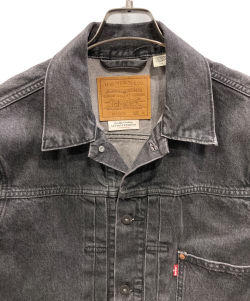 LEVI'S PReMIUM（リーバイス プレミアム）LEVI'S PReMIUM (リーバイス プレミアム) TYPEⅠトラッカージャケット ブラック サイズ:Mの古着・服飾アイテム
