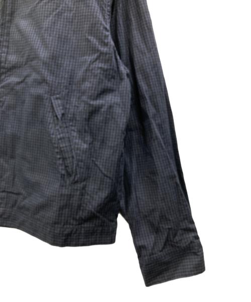 UNUSED（アンユーズド）UNUSED (アンユーズド) ギンガムチェックブルゾン ネイビー サイズ:2の古着・服飾アイテム