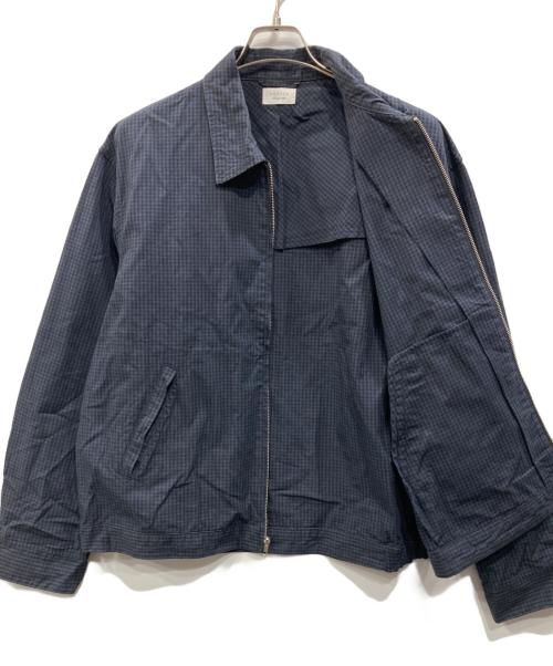 UNUSED（アンユーズド）UNUSED (アンユーズド) ギンガムチェックブルゾン ネイビー サイズ:2の古着・服飾アイテム