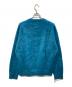 BEAUTY&YOUTH (ビューティーアンドユース) HI-LINE カシミヤファー クルーネック ニット ブルー サイズ:L：18000円