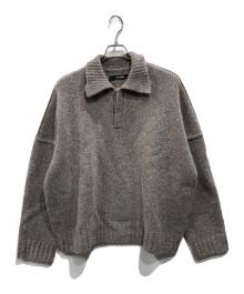 SEVENTH（セブンス）の古着「Wool Knit Polo」｜グレー