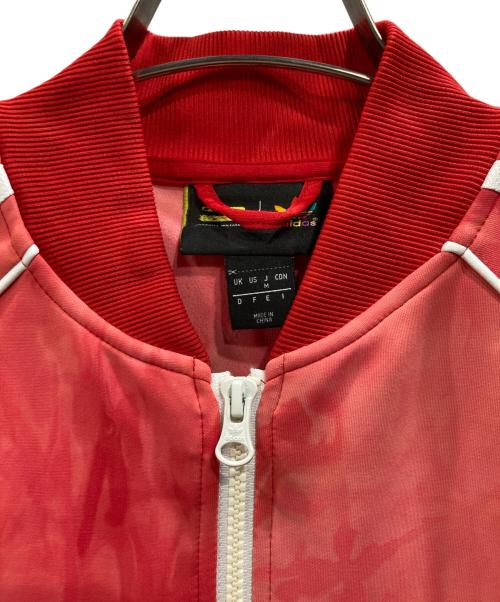 adidas（アディダス）adidas (アディダス) PHARRELL WILLIAMS (ファレルウィリアムス) Super Star Track Top（スーパースター・トラック・トップ） レッド サイズ:Mの古着・服飾アイテム