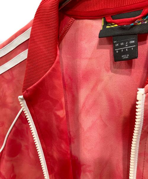 adidas（アディダス）adidas (アディダス) PHARRELL WILLIAMS (ファレルウィリアムス) Super Star Track Top（スーパースター・トラック・トップ） レッド サイズ:Mの古着・服飾アイテム