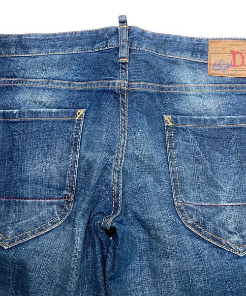 DSQUARED2（ディースクエアード）DSQUARED2 (ディースクエアード) スキニーデニムパンツ ネイビー サイズ:48の古着・服飾アイテム