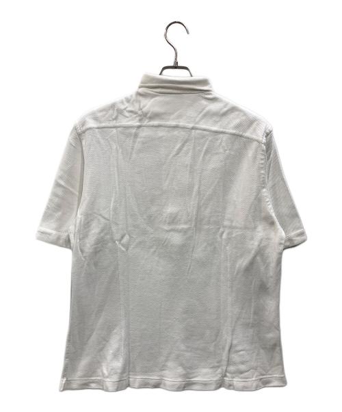 GUY ROVER（ギローバー）GUY ROVER (ギローバー) SHIPS (シップス) 別注 鹿の子ポロシャツ ホワイト サイズ:Lの古着・服飾アイテム