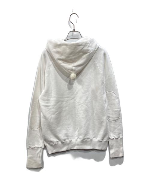 BOAT HOUSE（ボート ハウス）BOAT HOUSE (ボート ハウス) ロゴパーカー ホワイト サイズ:Mの古着・服飾アイテム