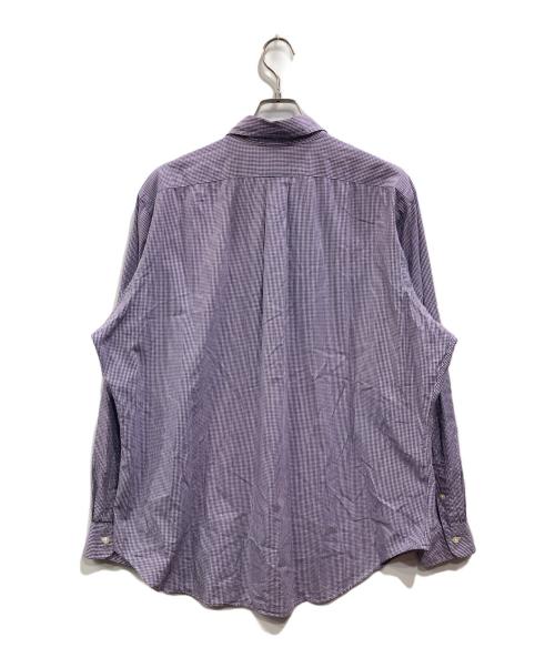 RALPH LAUREN（ラルフローレン）RALPH LAUREN (ラルフローレン) ボタンダウンシャツ パープル サイズ:17の古着・服飾アイテム