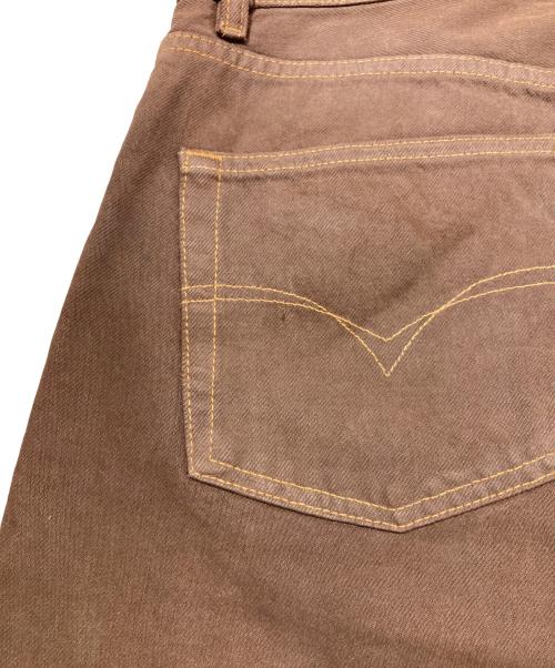 DIESEL（ディーゼル）DIESEL (ディーゼル) デニムパンツ ブラウン サイズ:34の古着・服飾アイテム