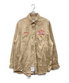 CarHartt（カーハート）の古着「Flame-Resistant Classic Twill Shirt(フレイム・リジスタント・クラシック・ツイル・シャツ)」｜ベージュ