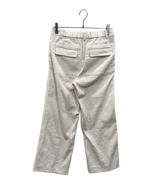 theory（セオリー）theory (セオリー) BOSHELL FLUID PANTS ホワイト サイズ:2の古着・服飾アイテム