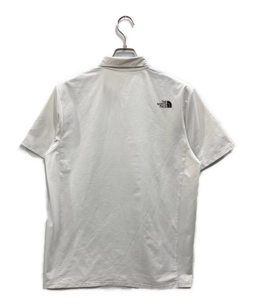 THE NORTH FACE（ザ ノース フェイス）THE NORTH FACE (ザ ノース フェイス) ショートスリーブテックポロ ホワイト サイズ:Lの古着・服飾アイテム