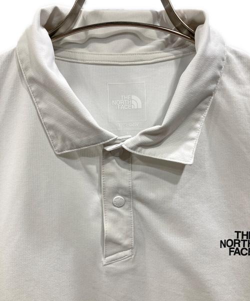 THE NORTH FACE（ザ ノース フェイス）THE NORTH FACE (ザ ノース フェイス) ショートスリーブテックポロ ホワイト サイズ:Lの古着・服飾アイテム