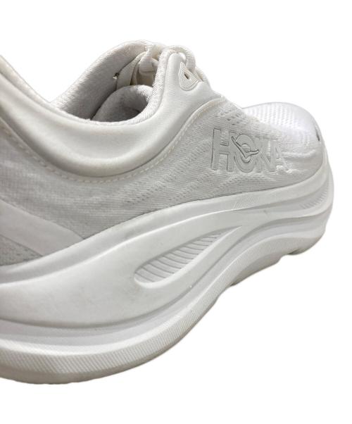 HOKA（ホカ）HOKA (ホカ) ランニングシューズ ジョギングシューズ ホワイト サイズ:27.5の古着・服飾アイテム