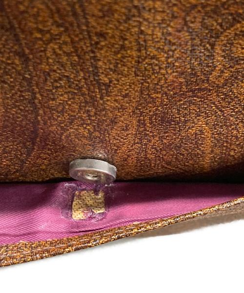 ETRO（エトロ）ETRO (エトロ) ペイズリー ワンショルダーバッグ ブラウンの古着・服飾アイテム