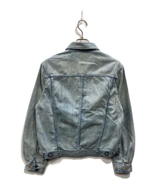 AURALEE（オーラリー）AURALEE (オーラリー) FADED SELVEDGE LIGHT DENIM BLOUSON スカイブルー サイズ:3 未使用品の古着・服飾アイテム