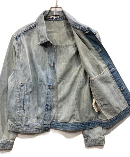 AURALEE（オーラリー）AURALEE (オーラリー) FADED SELVEDGE LIGHT DENIM BLOUSON スカイブルー サイズ:3 未使用品の古着・服飾アイテム