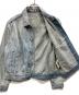 中古・古着 AURALEE (オーラリー) FADED SELVEDGE LIGHT DENIM BLOUSON スカイブルー サイズ:3 未使用品：50000円