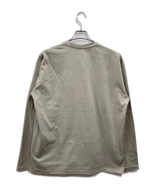 THE NORTH FACE（ザ ノース フェイス）THE NORTH FACE (ザ ノース フェイス) L/S Airy Pocket Tee(ロングスリーブ エアリー ポケット ティー） カーキ サイズ:XLの古着・服飾アイテム
