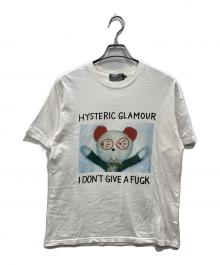 Hysteric Glamour（ヒステリックグラマー）の古着「RED EYE PANDA Tシャツ（レッド アイ パンダ ティーシャツ）」｜ホワイト