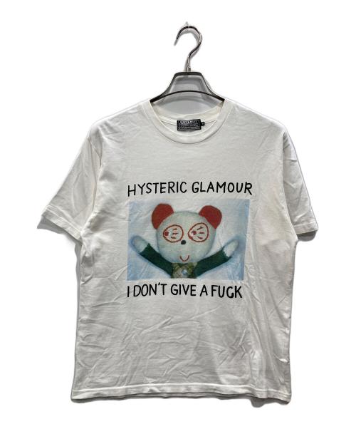 Hysteric Glamour（ヒステリックグラマー）Hysteric Glamour (ヒステリックグラマー) RED EYE PANDA Tシャツ（レッド アイ パンダ ティーシャツ） ホワイト サイズ:Mの古着・服飾アイテム