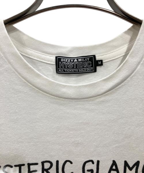 Hysteric Glamour（ヒステリックグラマー）Hysteric Glamour (ヒステリックグラマー) RED EYE PANDA Tシャツ（レッド アイ パンダ ティーシャツ） ホワイト サイズ:Mの古着・服飾アイテム