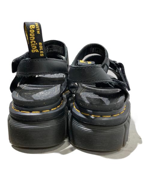 Dr.Martens（ドクターマーチン）Dr.Martens (ドクターマーチン) RICKI 3 STRAP SANDAL ブラック サイズ:UK5の古着・服飾アイテム