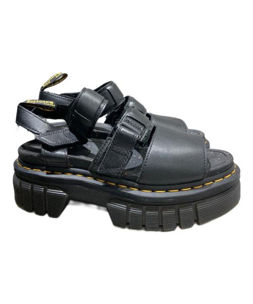 Dr.Martens（ドクターマーチン）Dr.Martens (ドクターマーチン) RICKI 3 STRAP SANDAL ブラック サイズ:UK5の古着・服飾アイテム