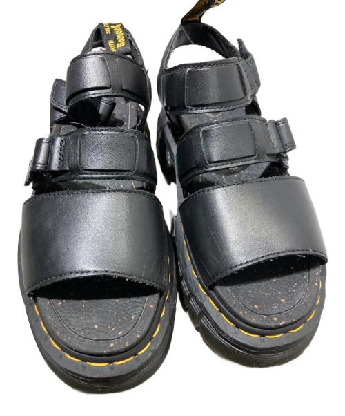 Dr.Martens（ドクターマーチン）Dr.Martens (ドクターマーチン) RICKI 3 STRAP SANDAL ブラック サイズ:UK5の古着・服飾アイテム