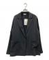 MARW UNITED ARROWS（マルゥ ユナイテッドアローズ）の古着「ツイル 1ボタン ジャケット」｜ブラック