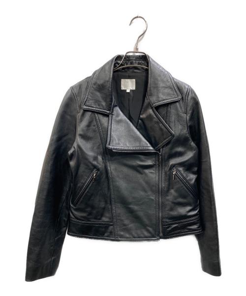 自由区（ジユウク）自由区 (ジユウク) ライダースジャケット ブラック サイズ:40の古着・服飾アイテム